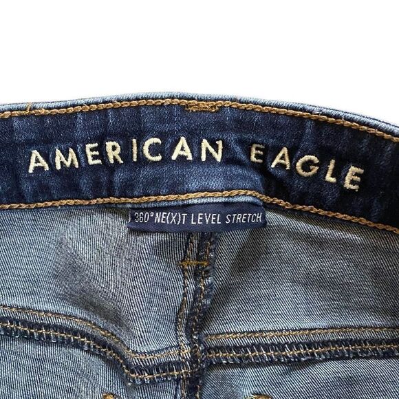 American Eagle Outfitters 360 Next Level Stretch size 2 skinny jeans - Picture 5 of 9